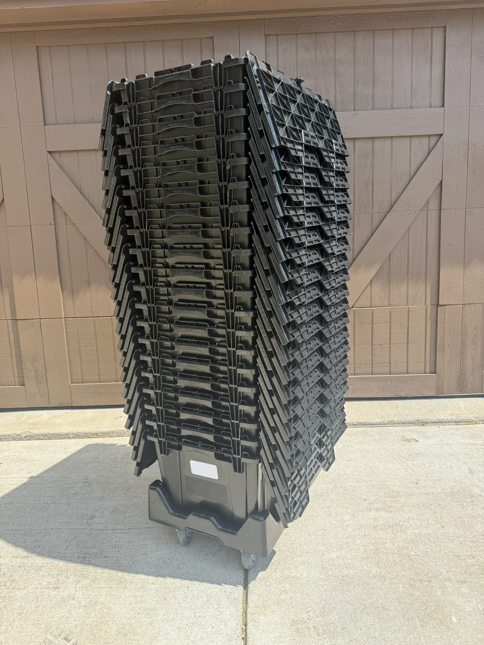 Black Bins Nested View